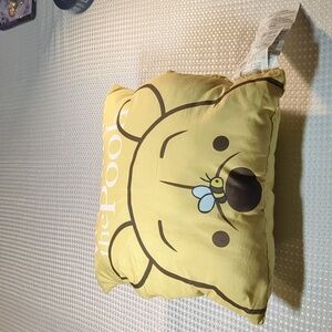 Disney Winnie the Pooh Pillow in Yellow